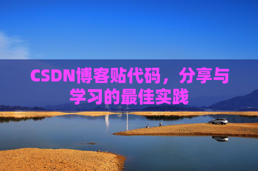 CSDN博客贴代码，分享与学习的最佳实践